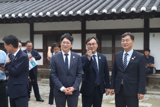 홍지선 제2차관 강릉 ITS 세계총회 준비상황 점검 강릉 컨벤션센터 개관식 참석 - 포토이미지